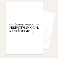 Besondere Menschen - Postkarte