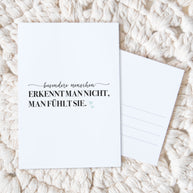 Besondere Menschen - Postkarte