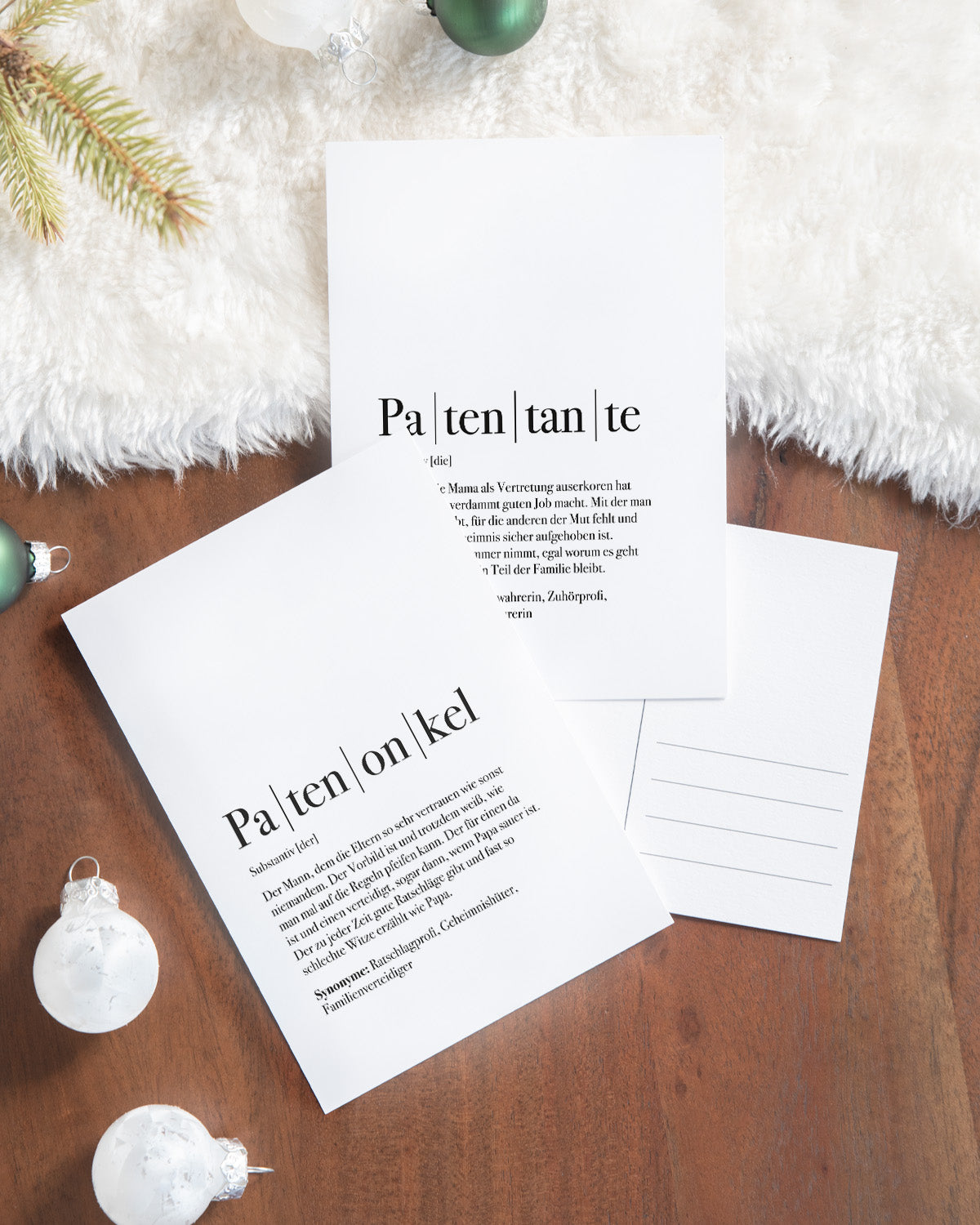 Patenonkel - Postkarte Postkarte Lieblingsmensch®