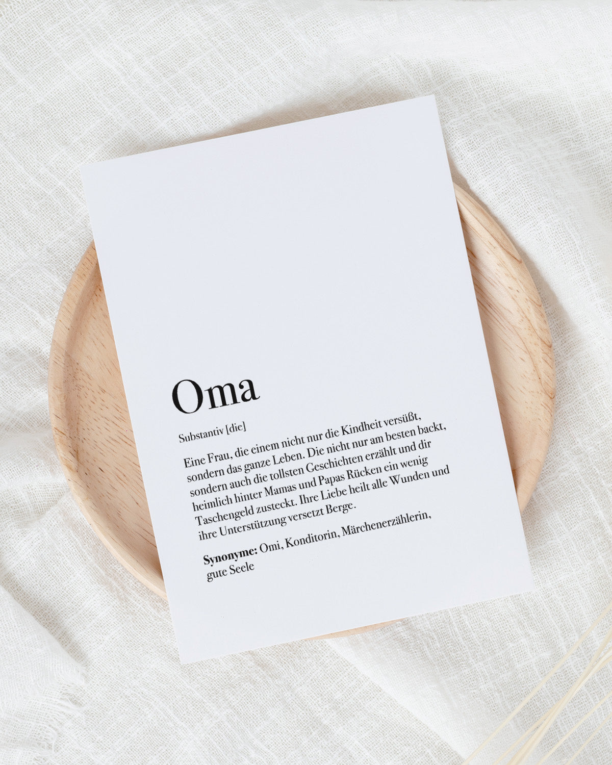 Oma - Postkarte Postkarte Lieblingsmensch®