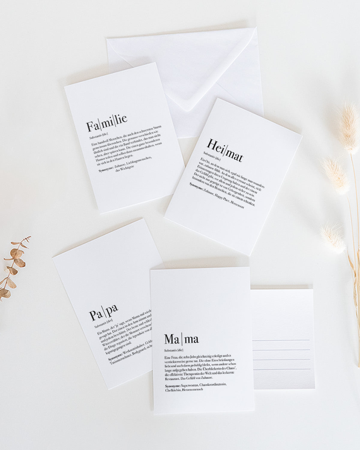 Definition Papa - Postkarte Postkarte Lieblingsmensch®