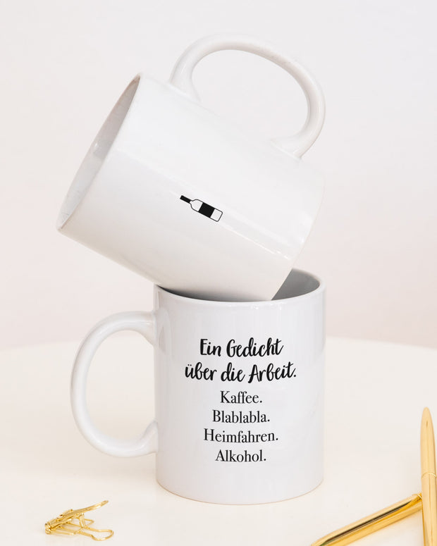 Motiv: Ein Gedicht - VS" Tasse