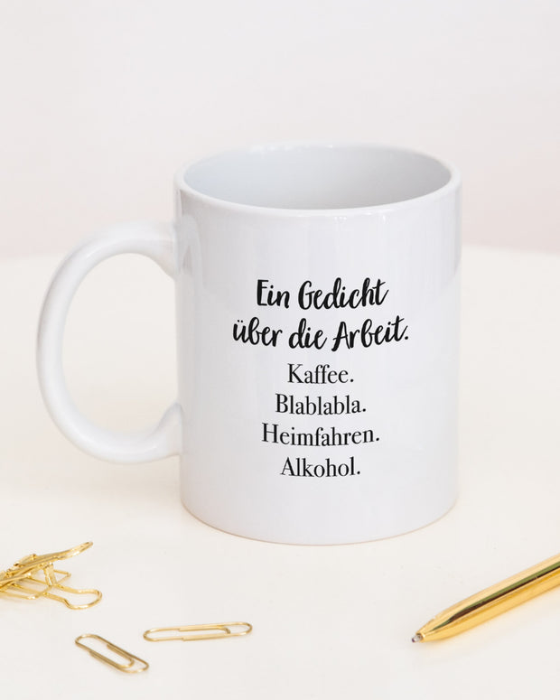 Motiv: Ein Gedicht - VS" Tasse