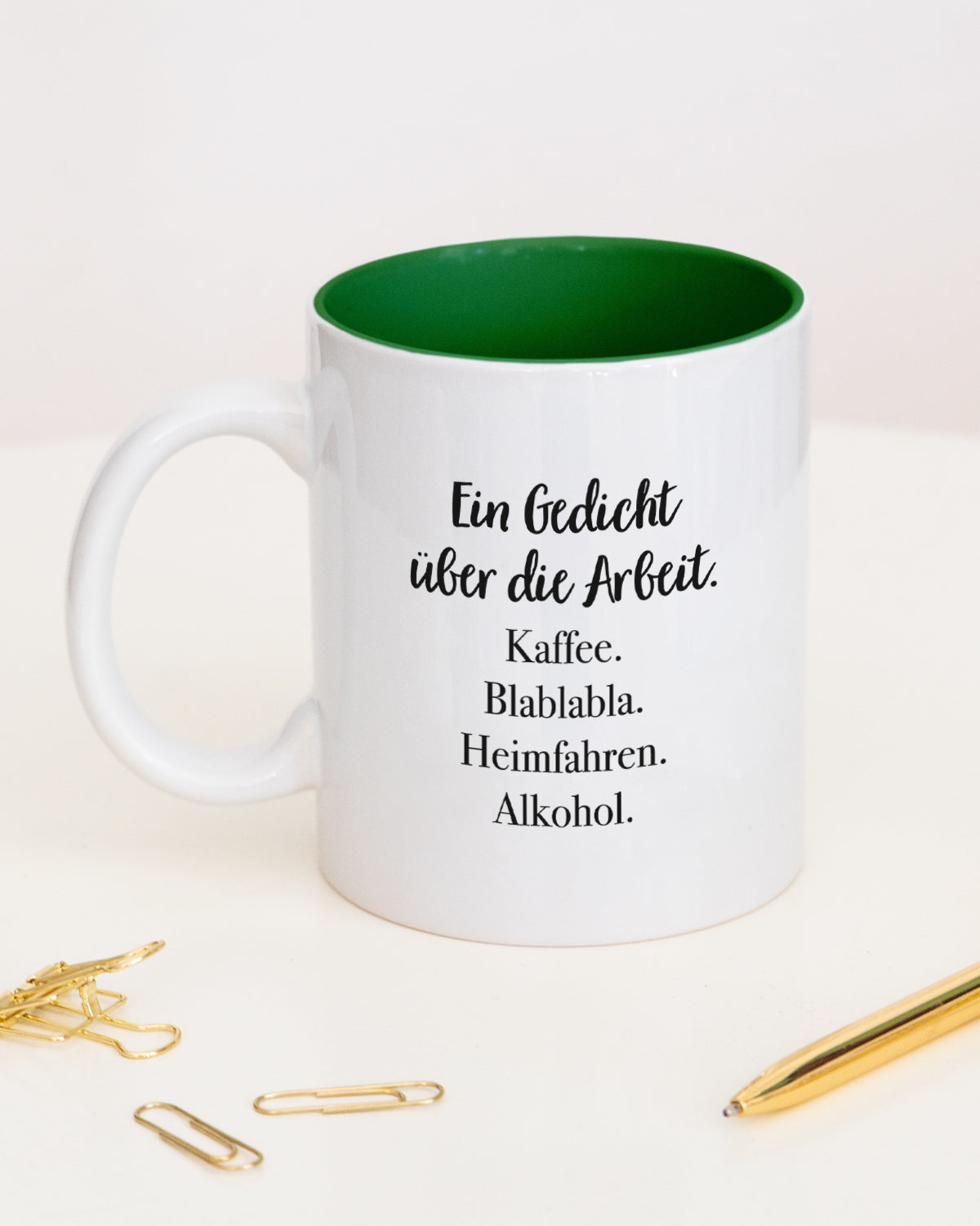 Ein Gedicht - Tasse Dunkelgrün Tasse Lieblingsmensch®