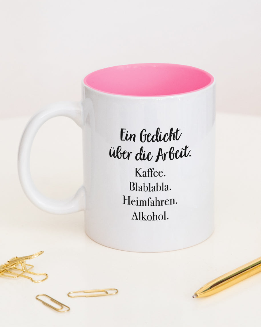 Motiv: Ein Gedicht - VS" Tasse