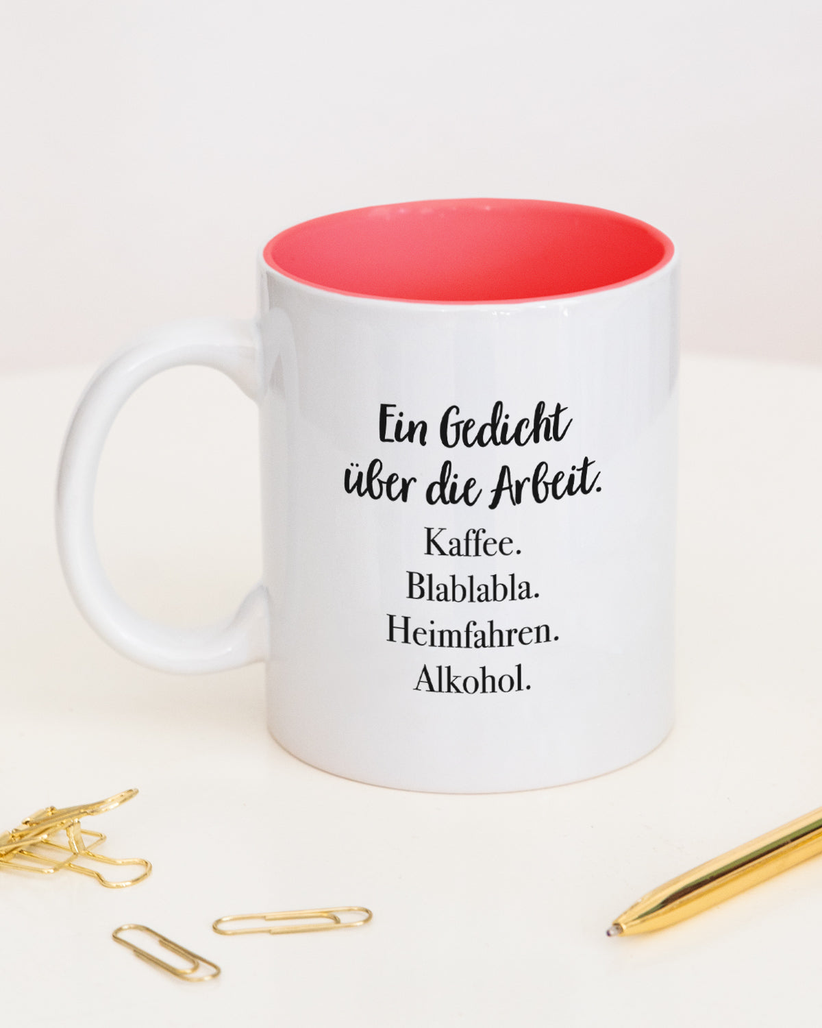 Ein Gedicht - Tasse Rot Tasse Lieblingsmensch®
