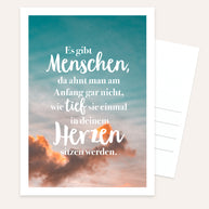 In deinem Herzen - Postkarte