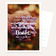Danke - Postkarte