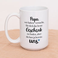 Papa - Jumbotasse Tasse Lieblingsmensch®
