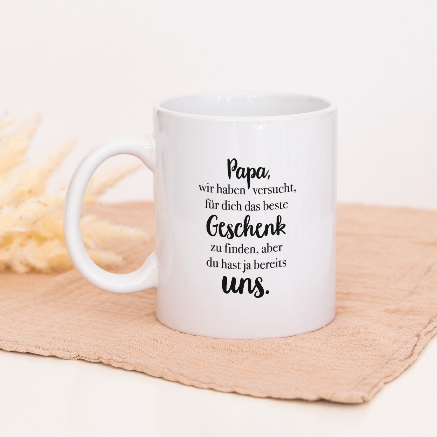 Papa - Tasse Weiß Tasse Lieblingsmensch®