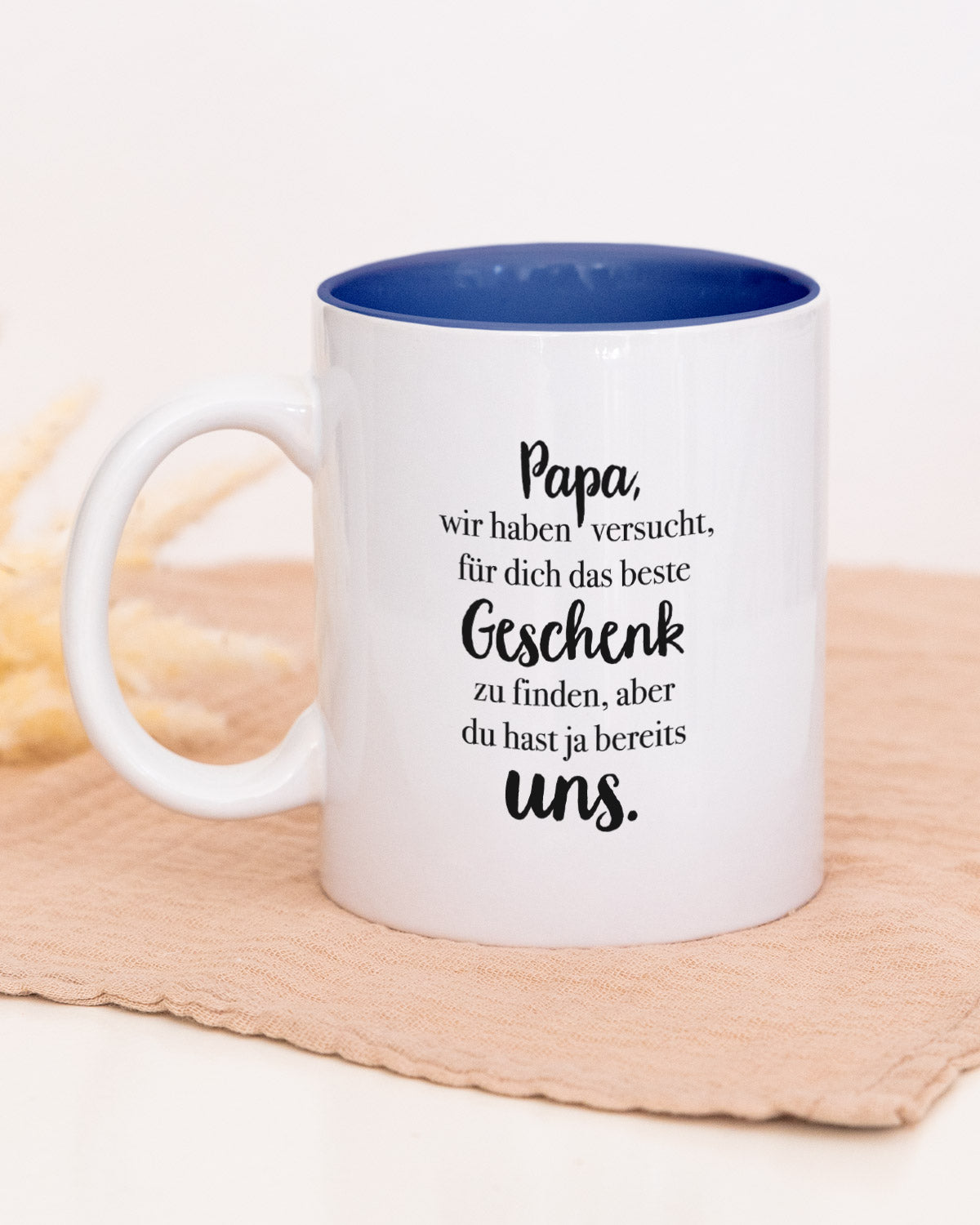 Papa - Tasse Dunkelblau Tasse Lieblingsmensch®