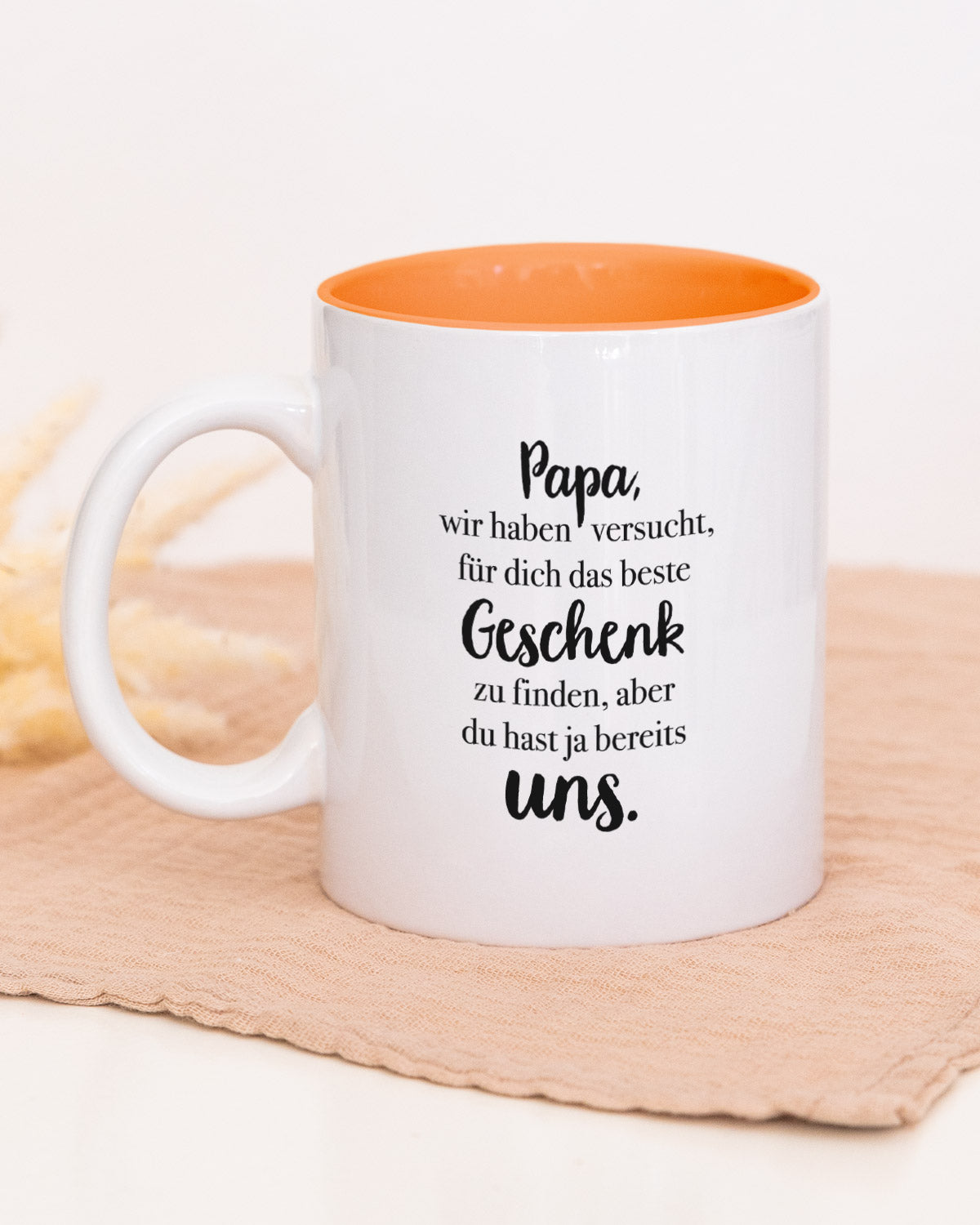 Papa - Tasse Orange Tasse Lieblingsmensch®