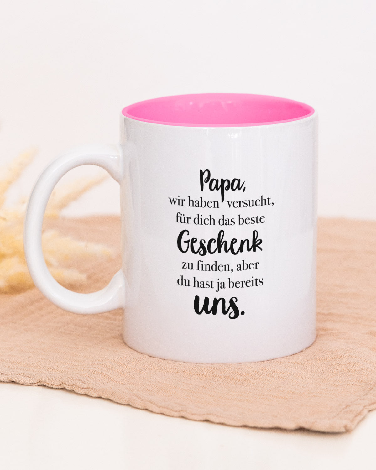 Papa - Tasse Pink Tasse Lieblingsmensch®
