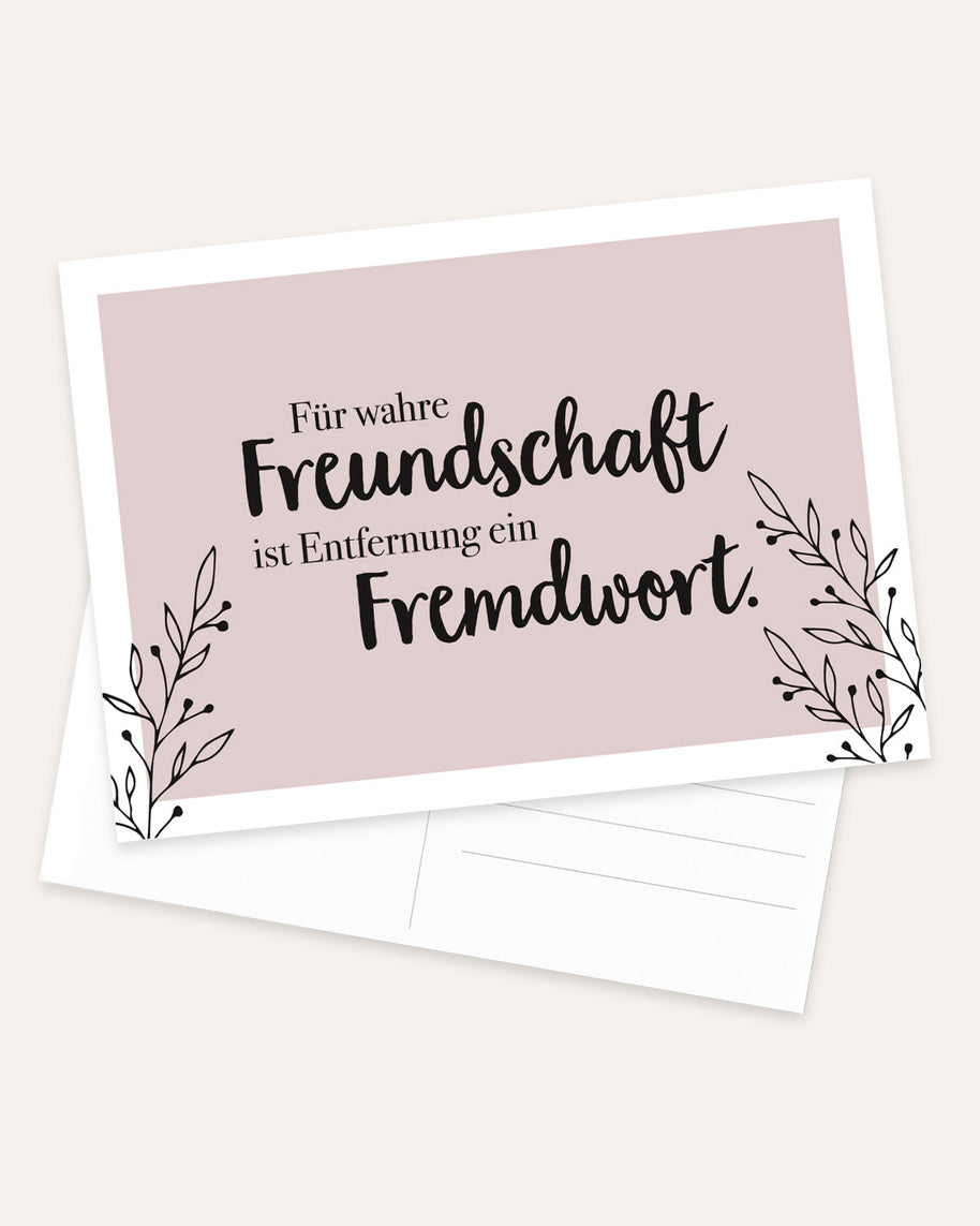 I miss you - 10er Postkarten-Set