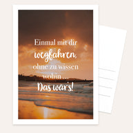 I miss you - 10er Postkarten-Set