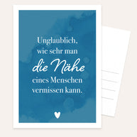 I miss you - 10er Postkarten-Set