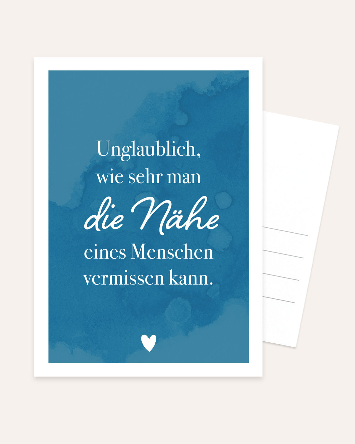I miss you - 10er Postkarten-Set Postkarten-Set Lieblingsmensch®