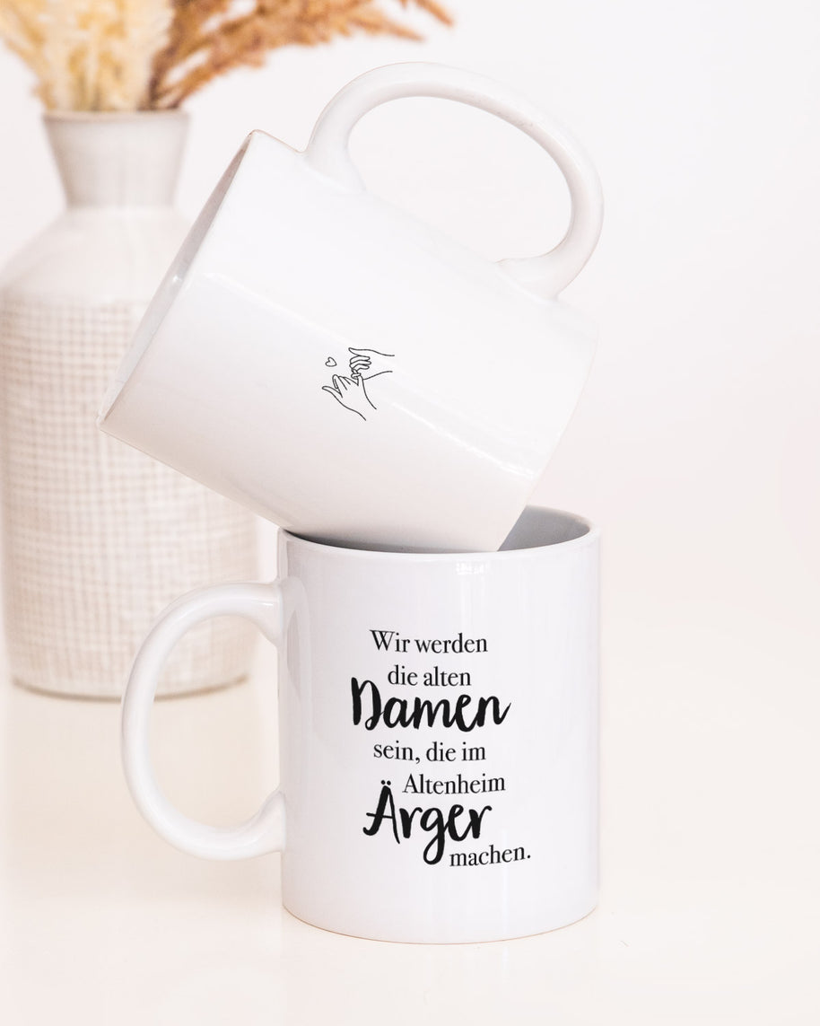 Motiv: Damen im Altenheim - VS" Tasse