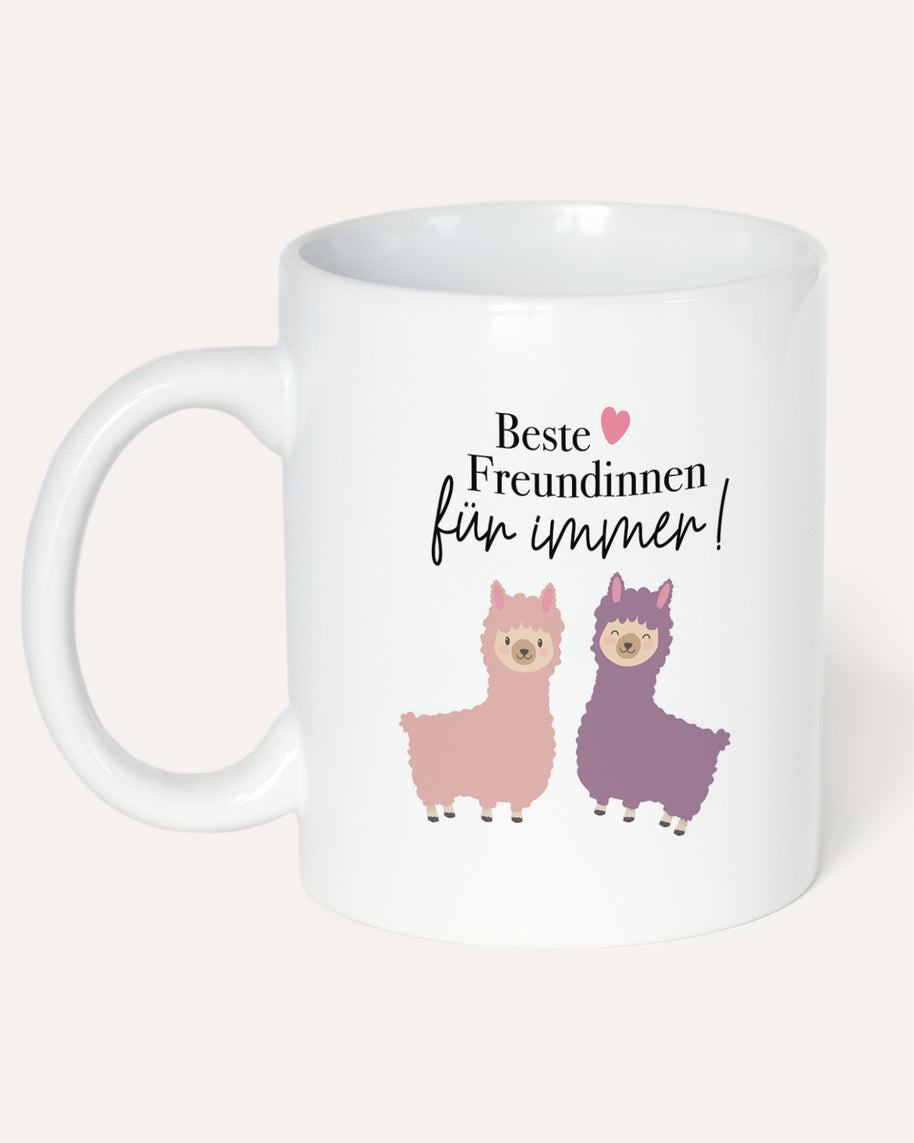Beste Freundinnen "Lama" - Tasse