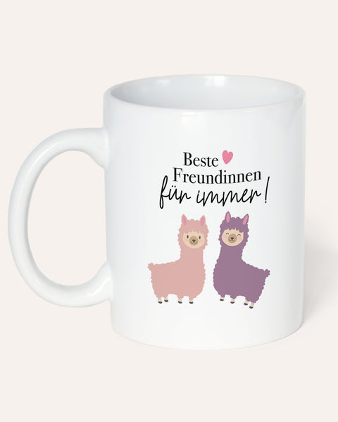 Beste Freundinnen "Lama" - Tasse Tasse Lieblingsmensch®