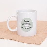 Tasse Weiß Mama schöne Kinder Geschenk Mama