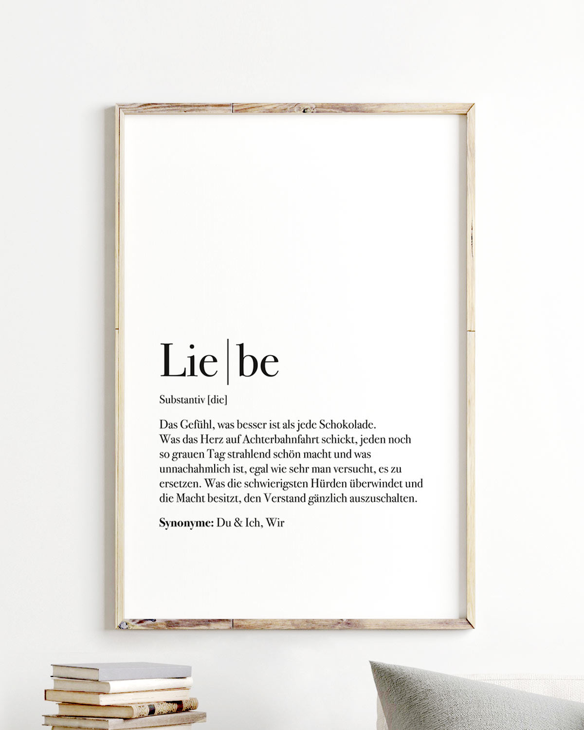 Definition Liebe - Foto-Poster Poster Lieblingsmensch®