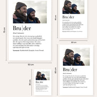 Definition Bruder - Poster