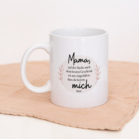 Mama auf der Suche - Tasse Weiß Tasse Lieblingsmensch®