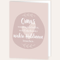 Omas wurden geschaffen - Grußkarte