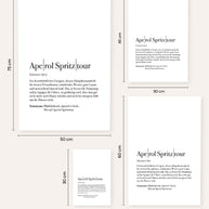Definition Aperol Spritztour - Poster