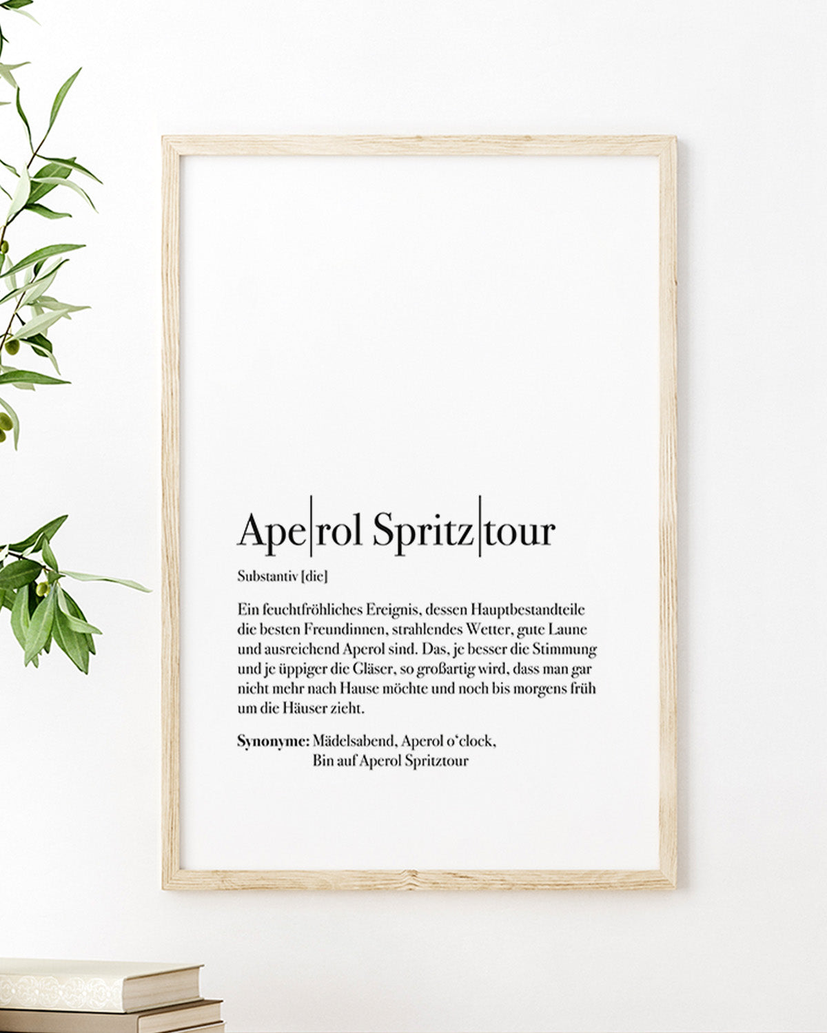 Definition Aperol Spritztour - Poster Poster Lieblingsmensch®