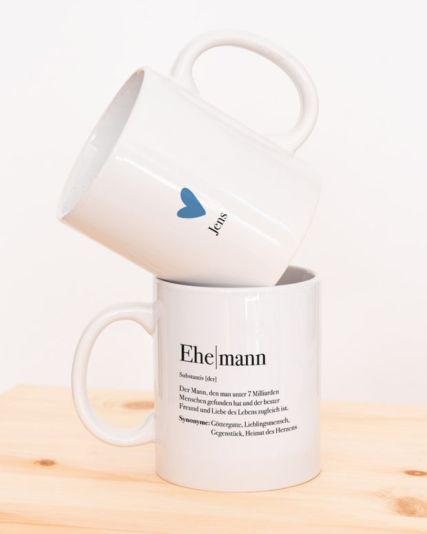 Motiv: Definition Ehemann - VS" Tasse