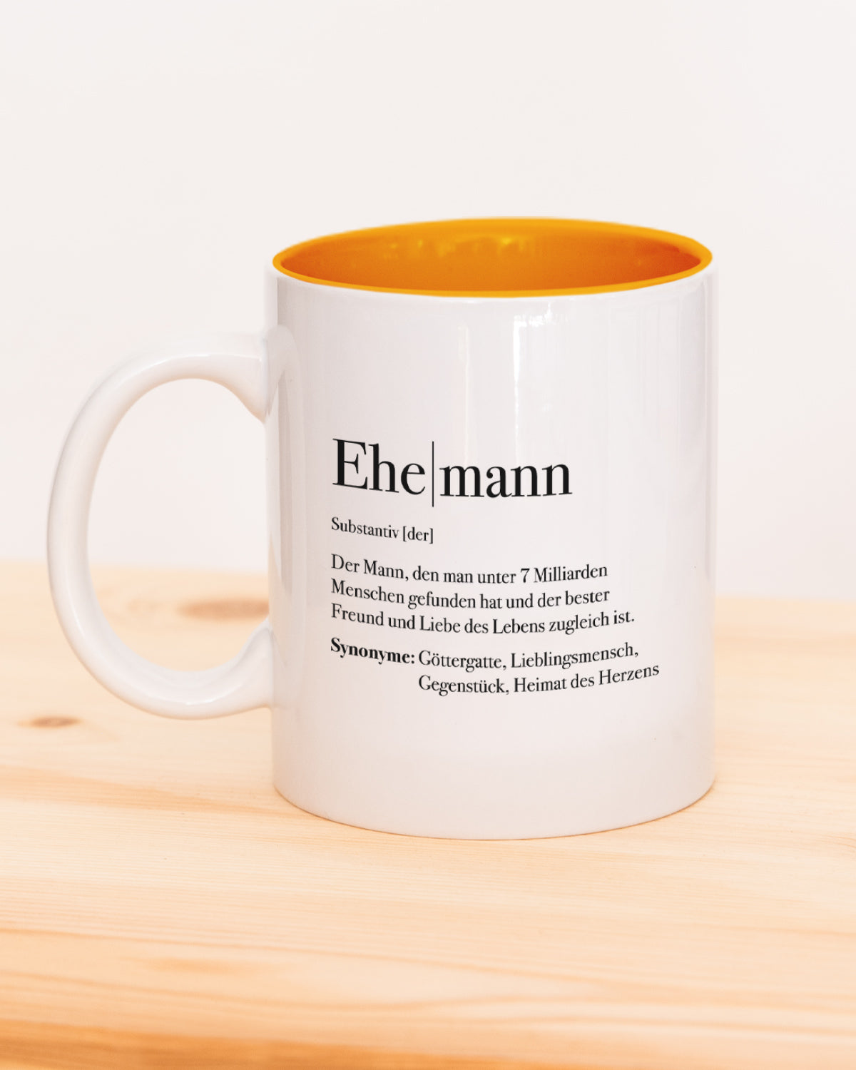 Definition Ehemann - Tasse Orange Tasse Lieblingsmensch®
