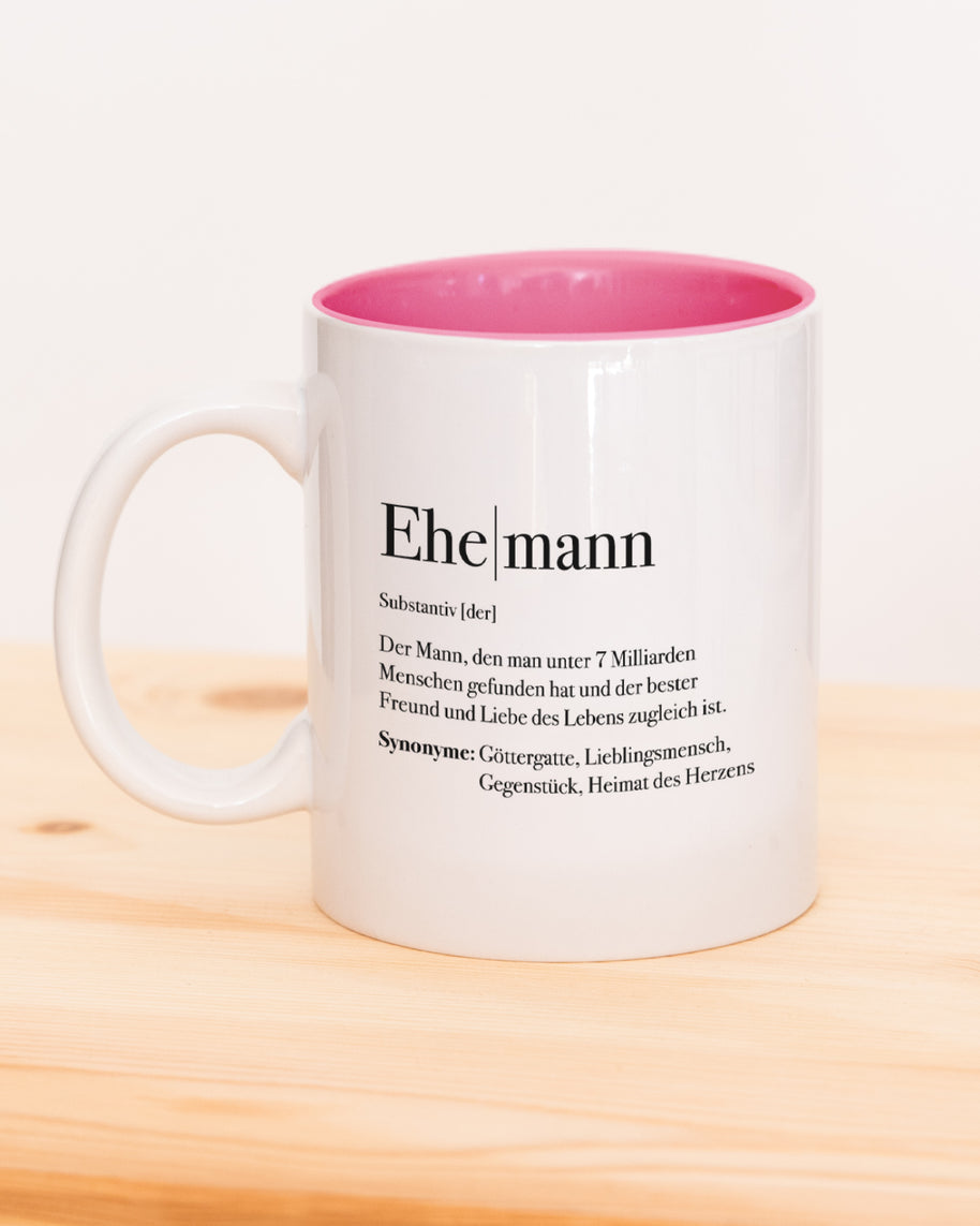 Motiv: Definition Ehemann - VS" Tasse