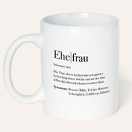Motiv: Definition Ehefrau - VS