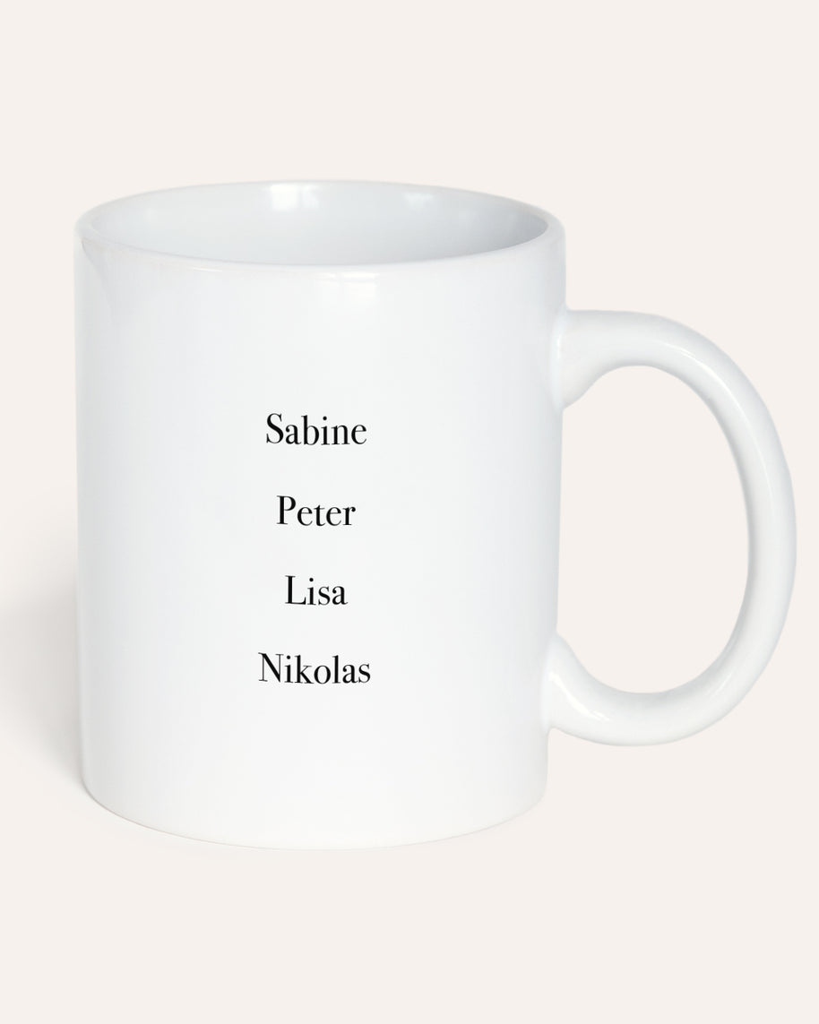 Motiv: Definition Familie - VS" Tasse
