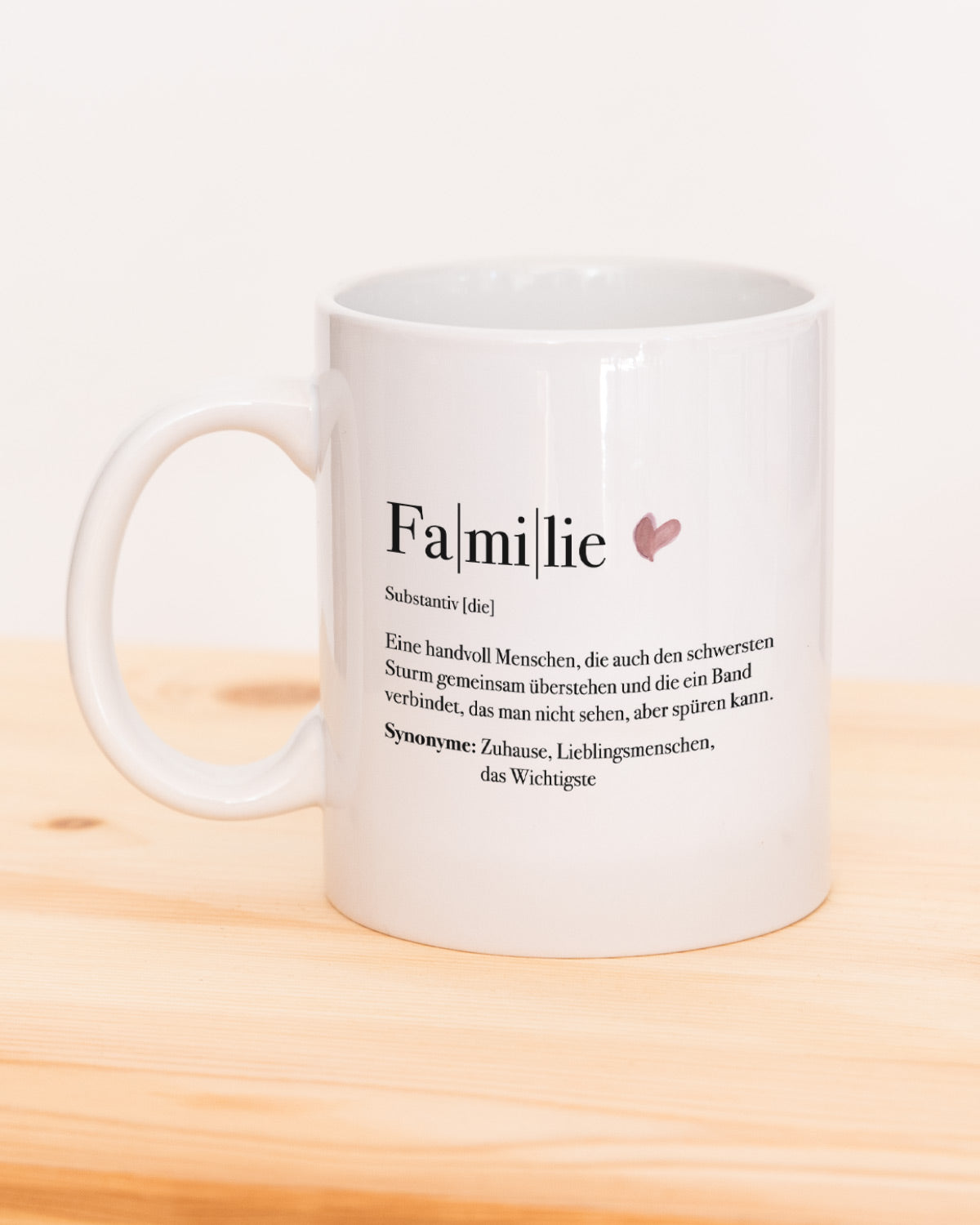 Definition Familie - Tasse Tasse Lieblingsmensch®
