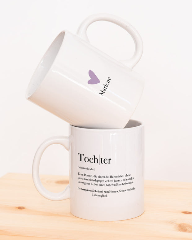 Motiv: Definition Tochter - VS" Tasse