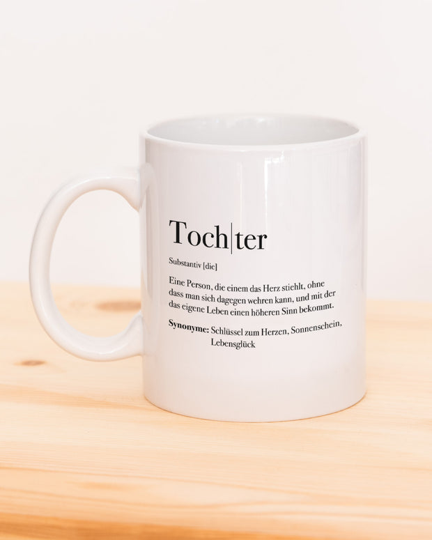 Motiv: Definition Tochter - VS" Tasse