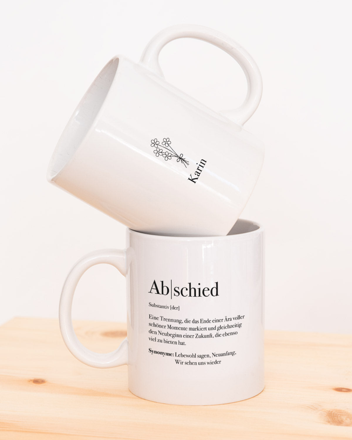 Definition Abschied - Tasse Tasse Lieblingsmensch®