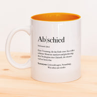 Motiv: Definition Abschied - VS