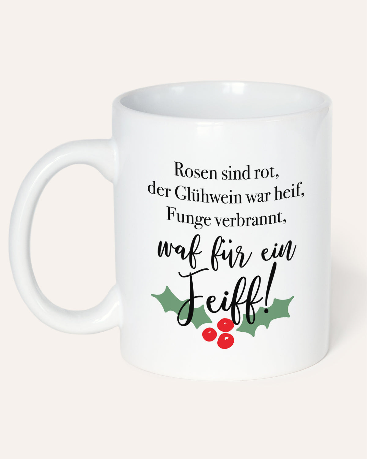 Rosen sind rot - Tasse Weiß Tasse Lieblingsmensch®