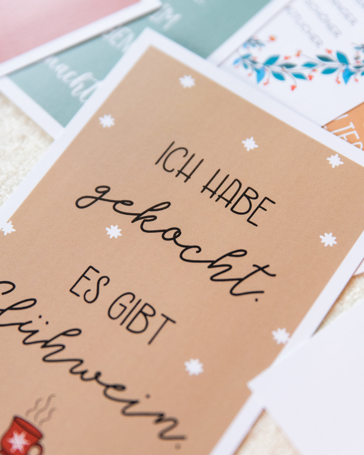 Winterwünsche - Postkarten-Set Postkarten-Set Lieblingsmensch®