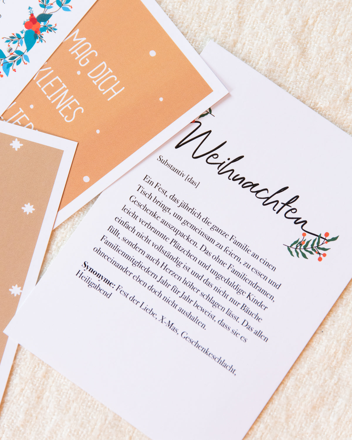 Winterwünsche - Postkarten-Set Postkarten-Set Lieblingsmensch®