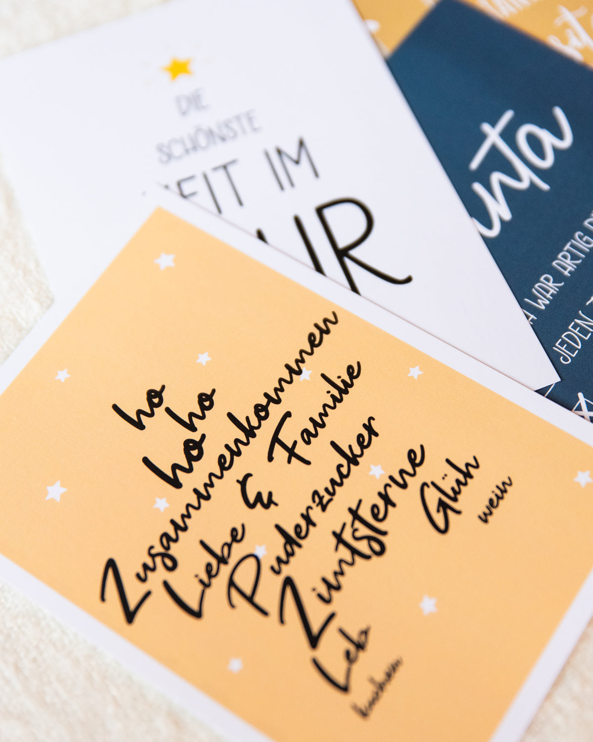 Winterwünsche - Postkarten-Set Postkarten-Set Lieblingsmensch®