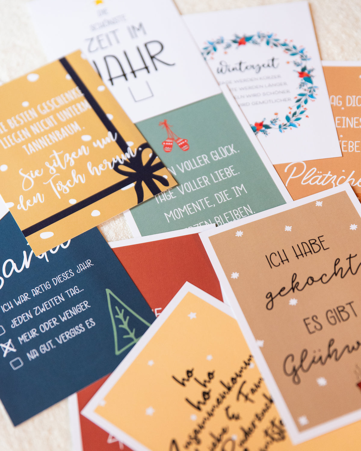 Winterwünsche - Postkarten-Set Postkarten-Set Lieblingsmensch®