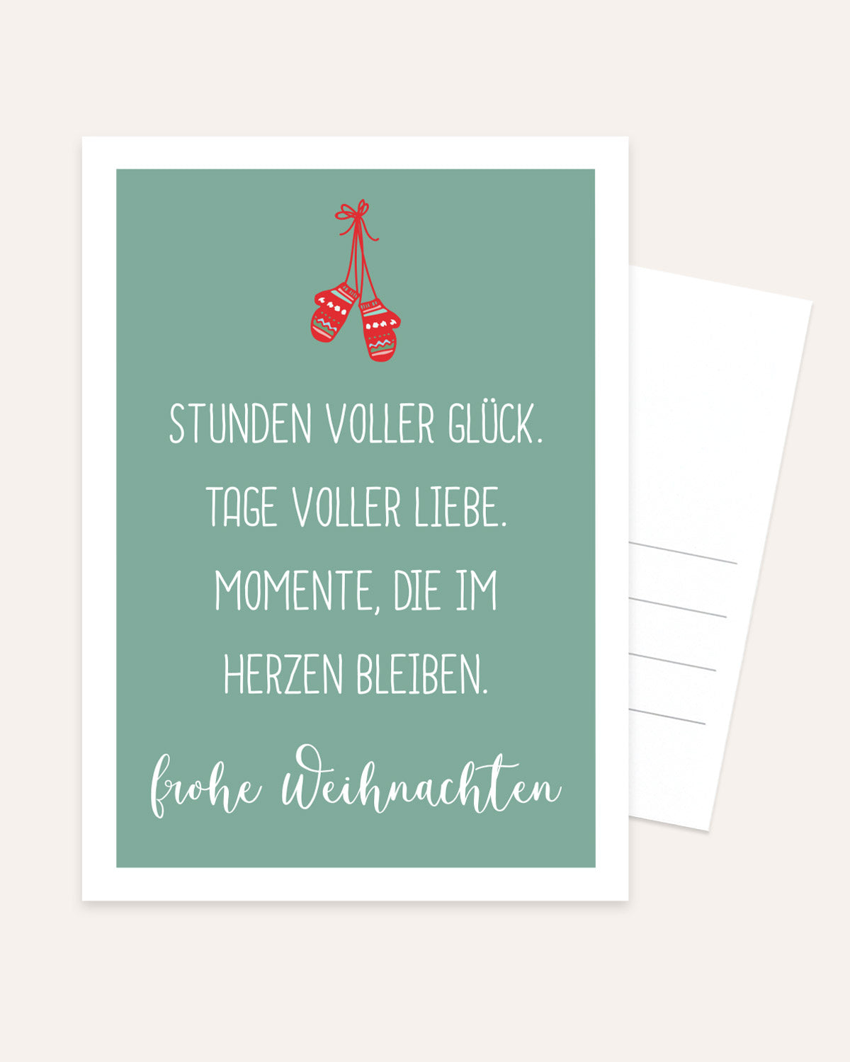 Winterwünsche - Postkarten-Set Postkarten-Set Lieblingsmensch®