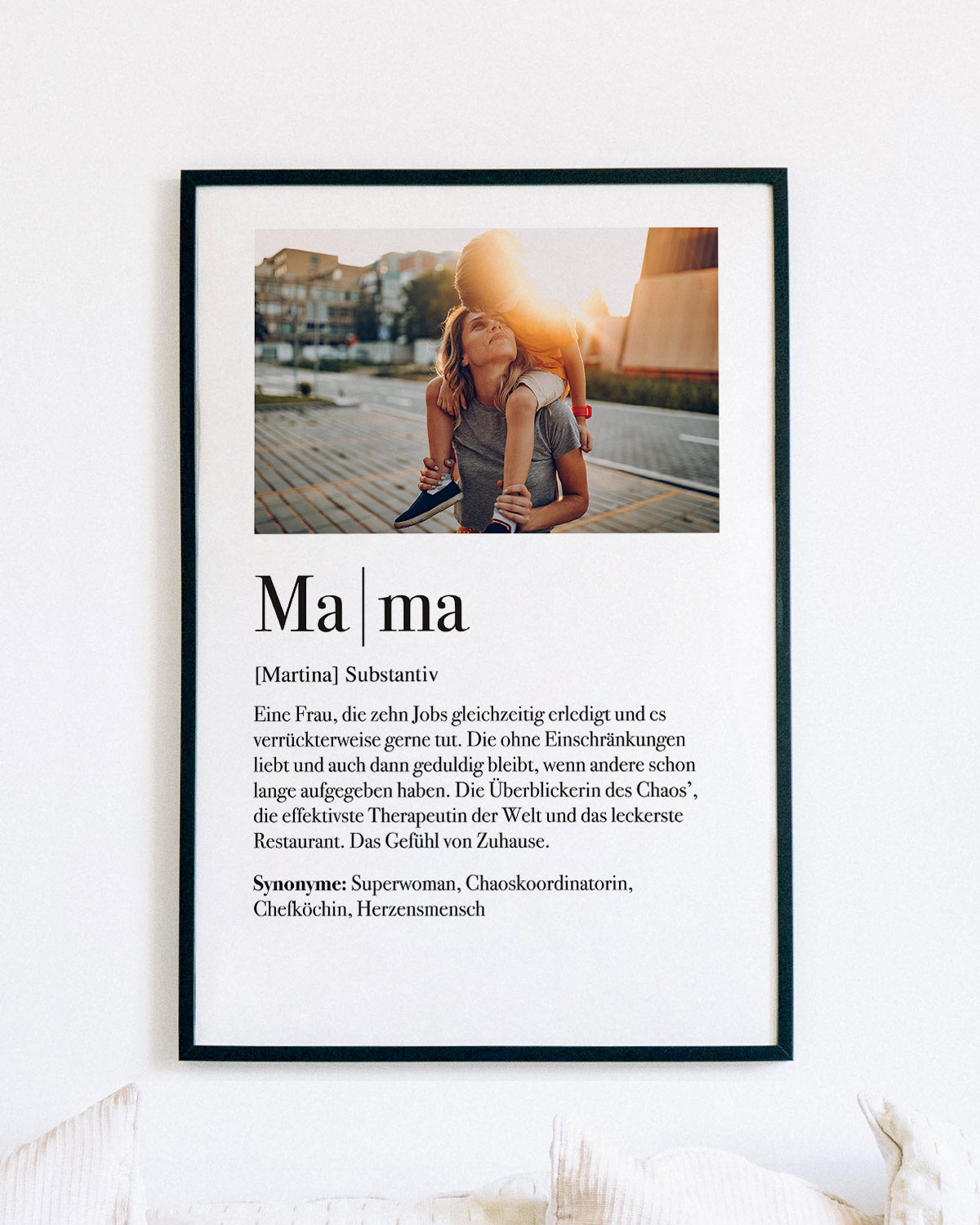 Definition Mama - Foto-Poster Poster Lieblingsmensch®