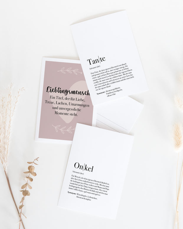 Lieblingsmensch - Postkarte