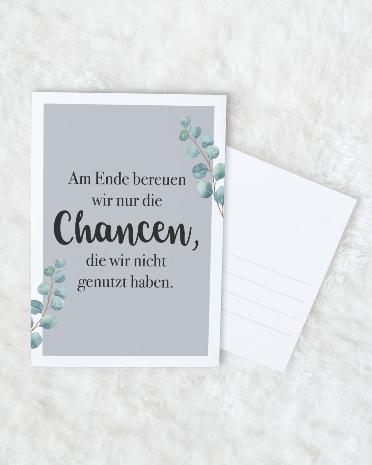 Chancen - Postkarte Postkarte Lieblingsmensch®